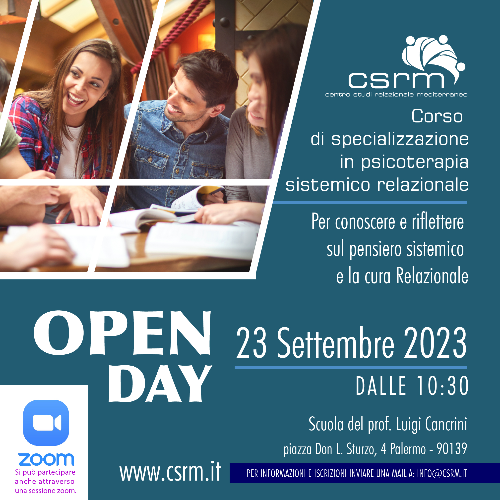 Aperte iscrizioni Open day 23 settembre 2023